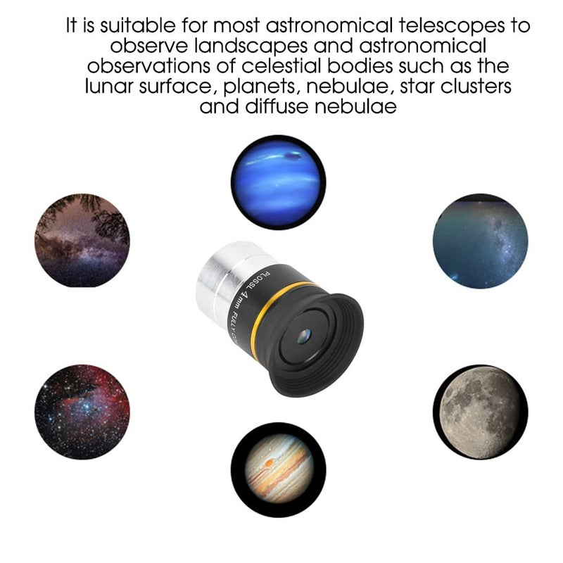 Serounder 1.25" 4mm Plossl Eyepiece Fully Coated Metal Telescope Eyepiece for Astronomic Telescope Accessory - Image 4